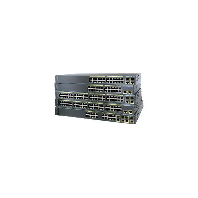 Cisco Catalyst 2960G-48TC - Commutateur - Géré - 44 x 10 - 100 - 1000 + 4 x SFP Gigabit combiné ... (WS-C2960G-48TCL-RF)_1